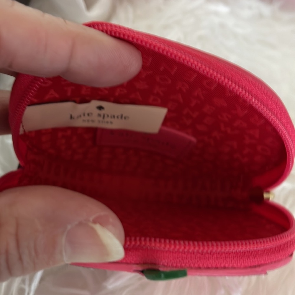 NWT Kate Spade Collectors Crème de La Crème Strawberry Purse and Change Purse - Picture 6 of 7